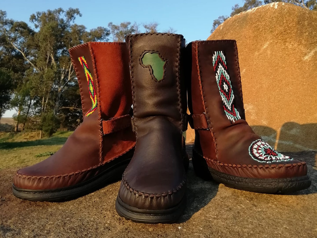 Handmade Leather (Sheep Wool Lined) Winter Boots South Africa – Zulu Boots