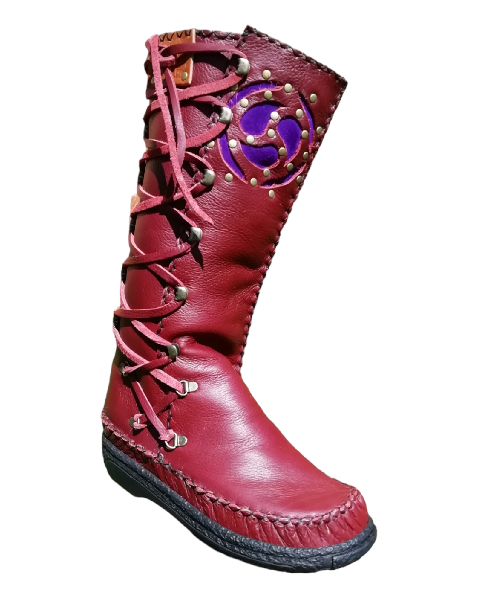 Leather 2025 renaissance boots