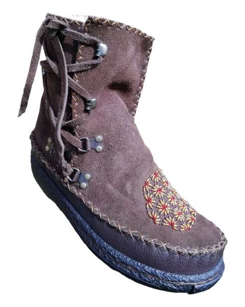 Low Lace Boots UK 5 Zulu Boots