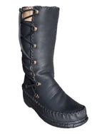 Load image into Gallery viewer, High Leather Boots with Side Laces (UK 7)
